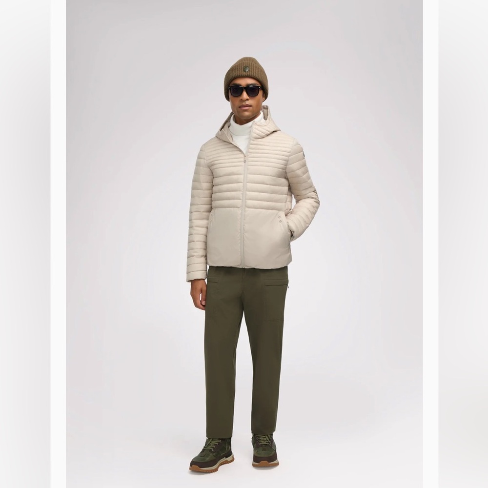 Men's Pajar Cream Puffer Jacket